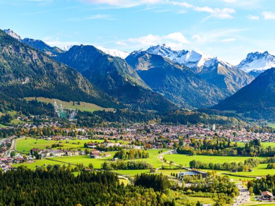 Von der Talstation der Nebelhornbahn in Oberstdorf starten wir den Anstieg aufs Nebelhorn