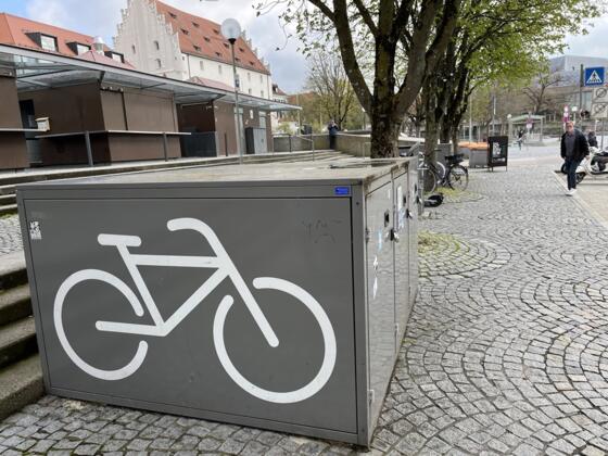 Fahrradboxen Viktualienmarkt