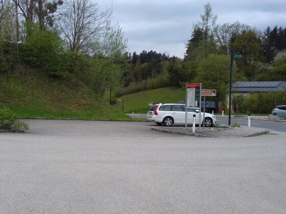 Parkplatz in Altenburg - Enzmilnerplatz