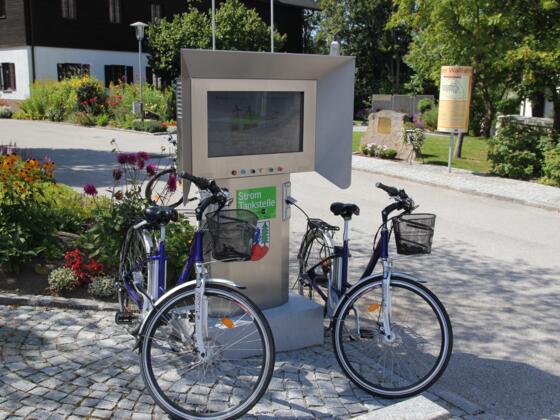 E-Bike-Ladestation