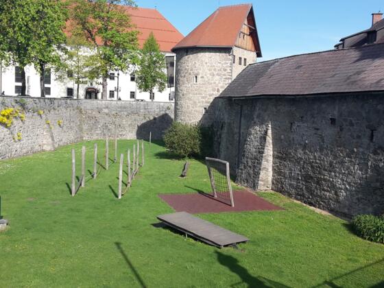 Bewegungspark im Stadtgraben von Freistadt