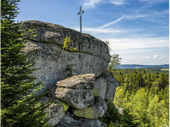 Jankusmauer in Liebenstein (Liebenau)