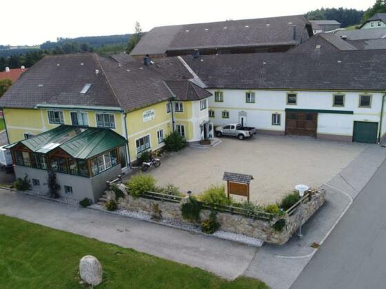Luftansicht Mühlviertler Hof Pfeiffer