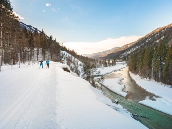 Langlaufen nach Vorderriss