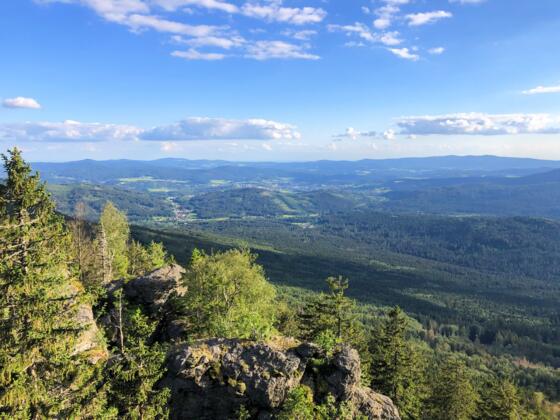 Ausblick vom Kleinen Falkenstein