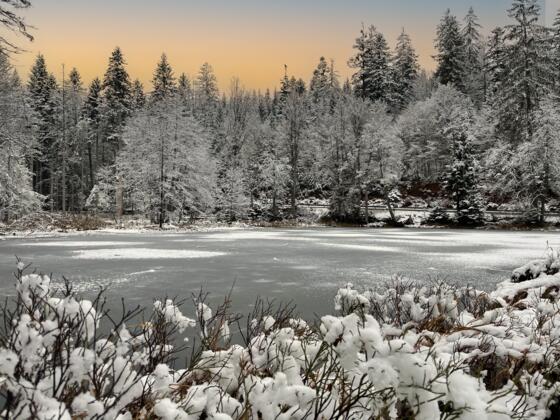 Knotenbachklause im Winter
