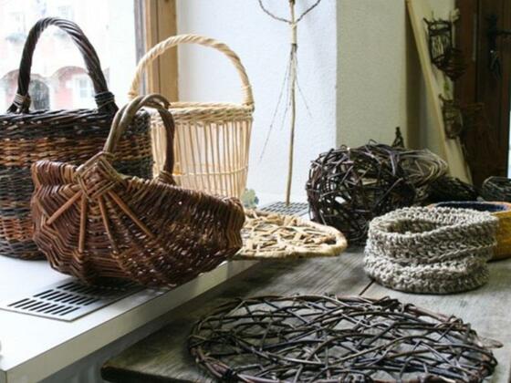 Flechtkunstwerke