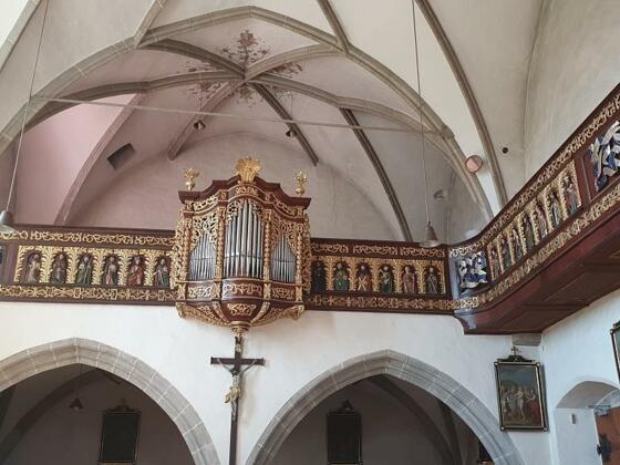 Pfarrkirche Neufelden Orgel und Chor