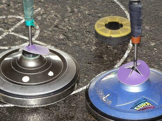 Asphaltstockschießen