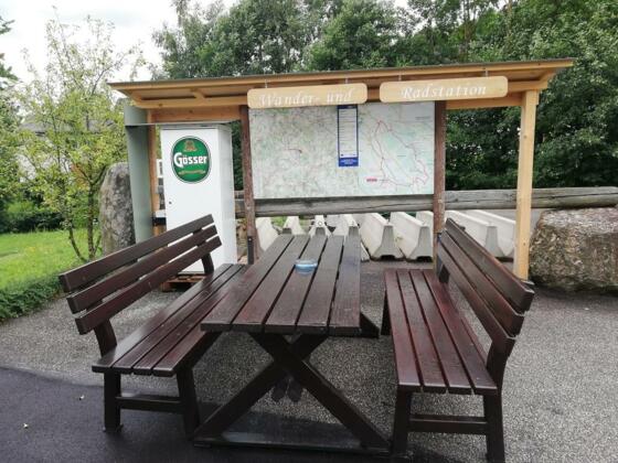 Wander- und Radstation