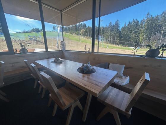 Sportarena Liebenau Gastronomie Innenansicht