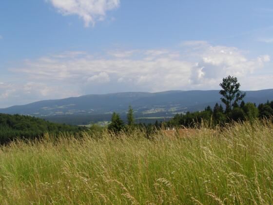 Schöner Ausblick auf den Böhmerwald