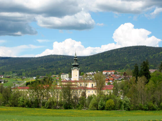 Diese Einführungsrunde führt am Stift Schlägl vorbei