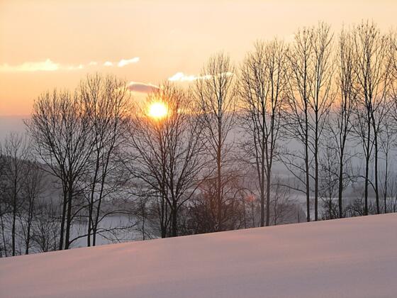 Winterwanderweg in Haslach an der Mühl