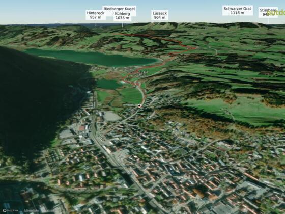 hike in the Allgaeu Region: HQ to Siedelalpe