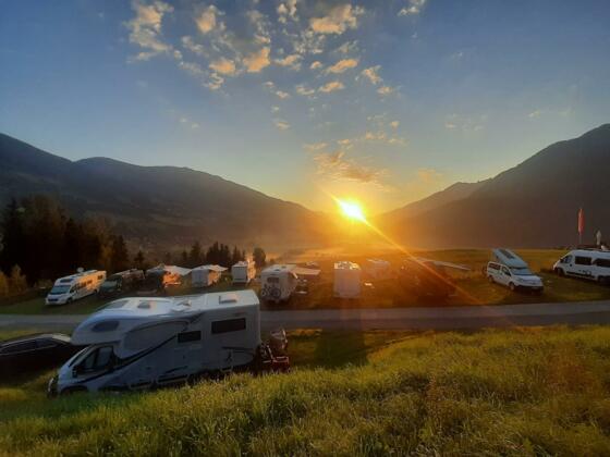 Bei diesem herrlichen Ausblick aufstehen