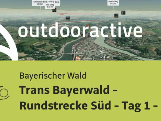 Mountainbike-tour im Bayerischen Wald: Trans Bayerwald - Rundstrecke Süd - ...