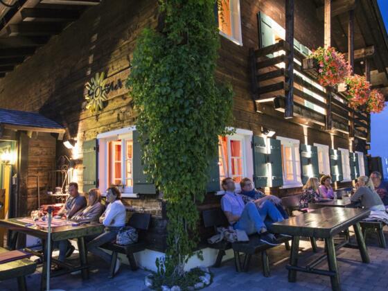 Sonna Alp Mittelberg im Sommer