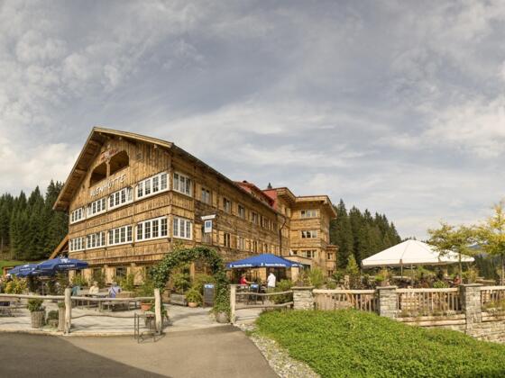 Auenhütte Hirschegg Sommer