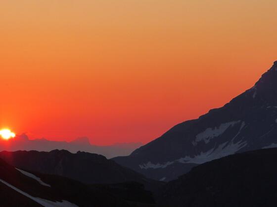Sonnenaufgang Fuscher Törl