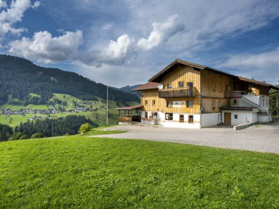 Wildentalhütte Mittelberg Sommer