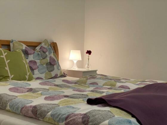 Schlafzimmer Alpen Apartment Krumböck