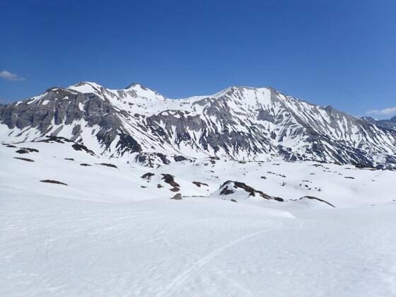 Steirische und Lungauer Kalkspitze von Westen