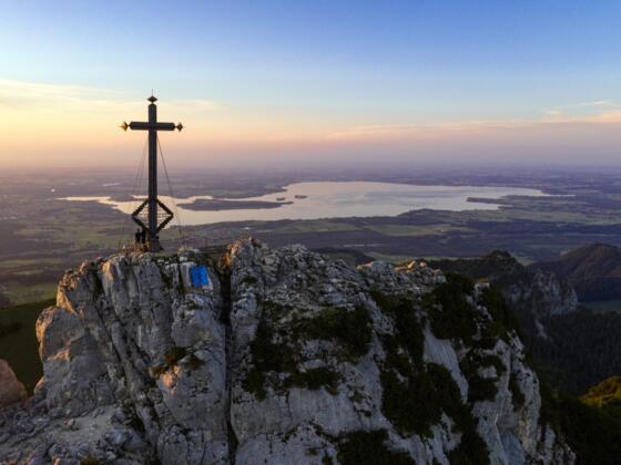 Gipfelkreuz auf der Kampenwand