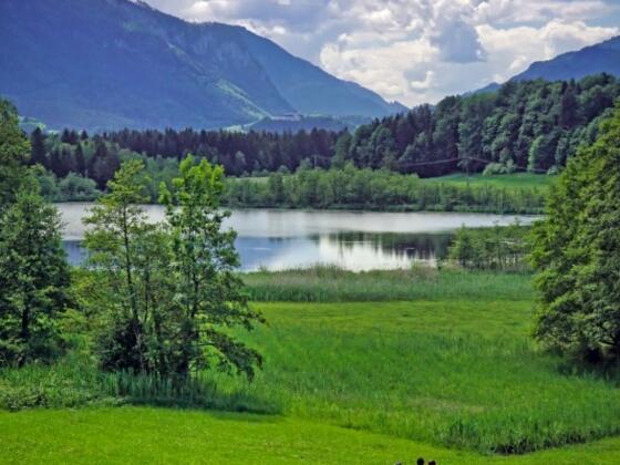 Wanderer rund um den Bärnsee