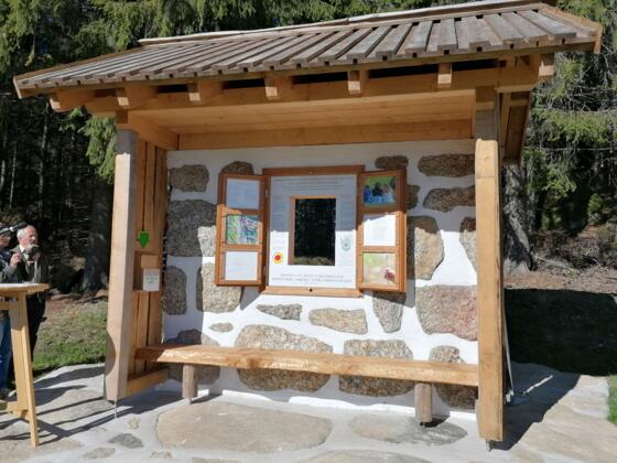 Nachdenkplatzerl am Johannesweg in Kaltenberg