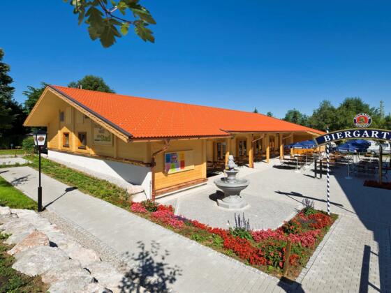 Bannwaldsee Stadl - Außenansicht Sommer