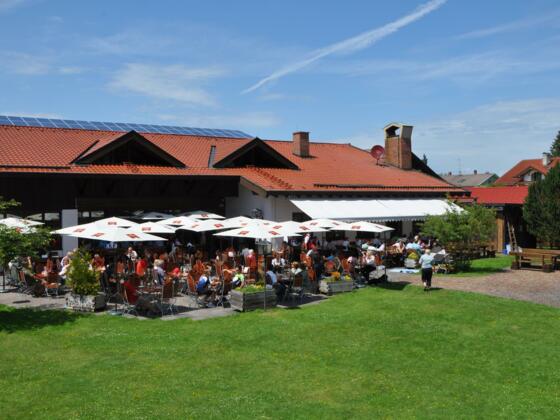 Schlossbrauhaus Schwangau - Außenansicht Sommer