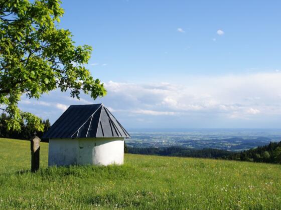 Kapelle über Meinstorf mit schöner Fernsicht