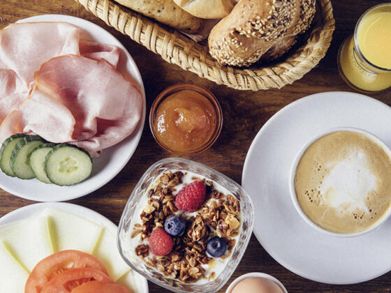 Frühstück im Café Berger