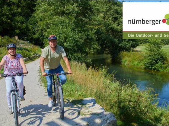 Radeln im Nürnberger Land - Rauf und runter