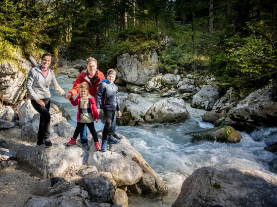 Mit der Familie im Zauberwald
