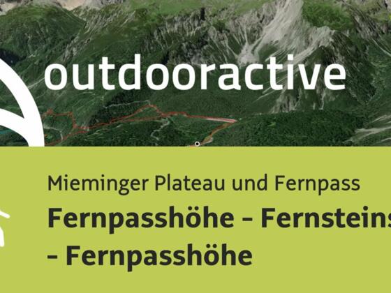 Fernpasshöhe - Fernsteinsee - Fernpasshöhe