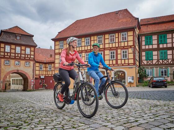 Radfahrer in Königsberg i. Bay.