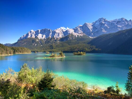 Eibsee mit Zugspitze