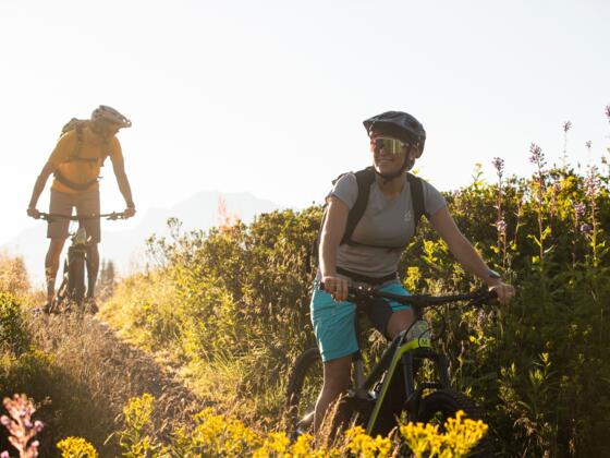 Biken in Warth-Schröcken