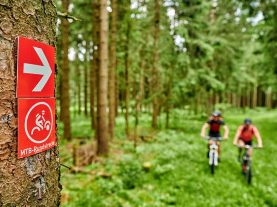 MTB Rundstrecke Rhön