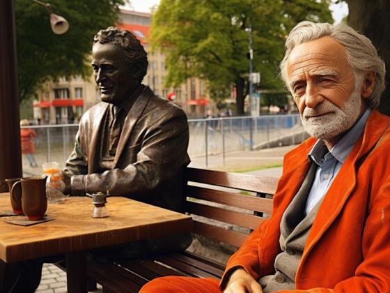 Helmut Dielt und Helmut Fischer (KI generated)