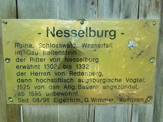 Burgruine Nesselburg