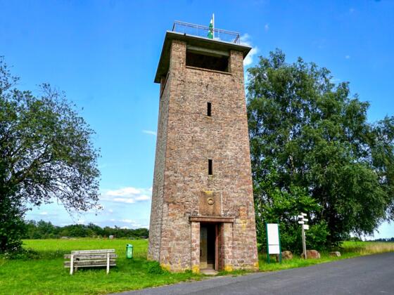 Ludwig-Keller-Turm auf der Geishöhe in Dammbach