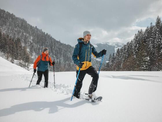 Scheffau_Kaiseralm_Schneeschuhrunde_Wilder Kaiser