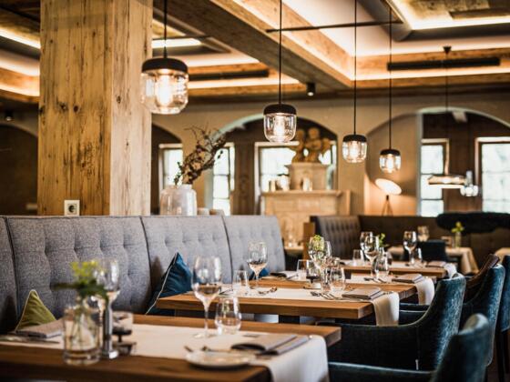 Restaurant im Hotel Walserhof Hirschegg