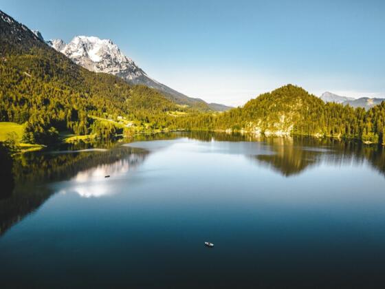 Scheffau_Hintersteiner See_Frühling_Wilder Kaiser