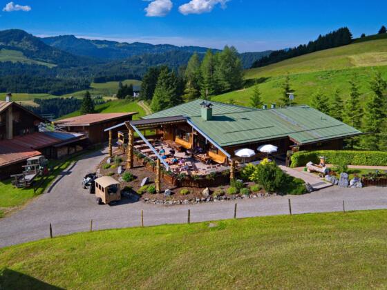 Bergstüble Riezlern im Sommer