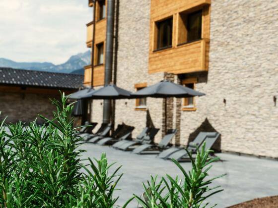 Sonnenterrasse Hotel Die Montafonerin