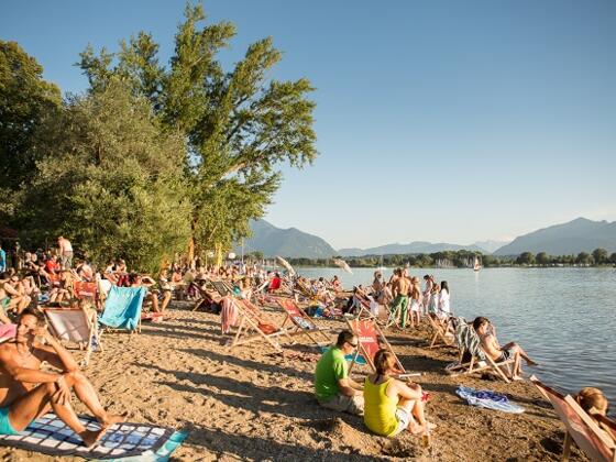 Beachbar im Strandbad Feldwies